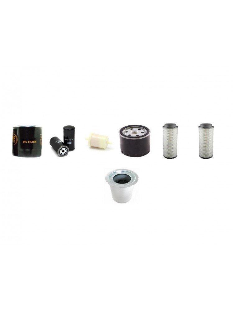 KAESER M 57 UTILITY Filter Service Kit w/Kubota Eng.