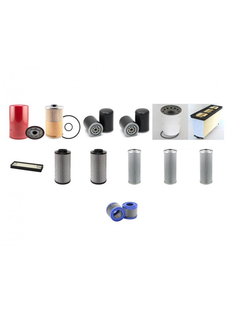 KEESTRACK DESTROYER 1112-S Filter Service Kit w/Deutz TCD 2015 V06 Eng.