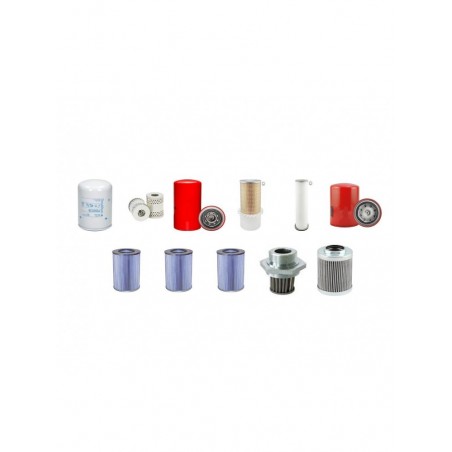 Filter kit suitable for CAT 212B Filter Service Kit w/CAT Eng. SN 3PJ-