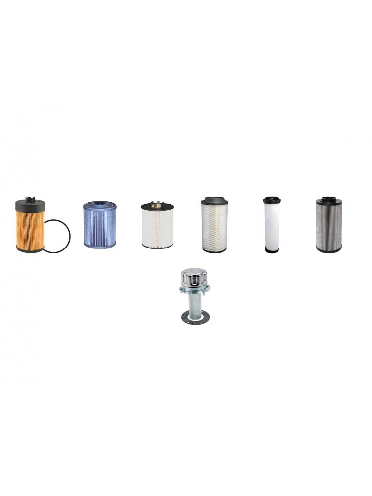 KEESTRACK EXPLORER 1800 Filter Service Kit w/Deutz BF 6M2012C Eng.