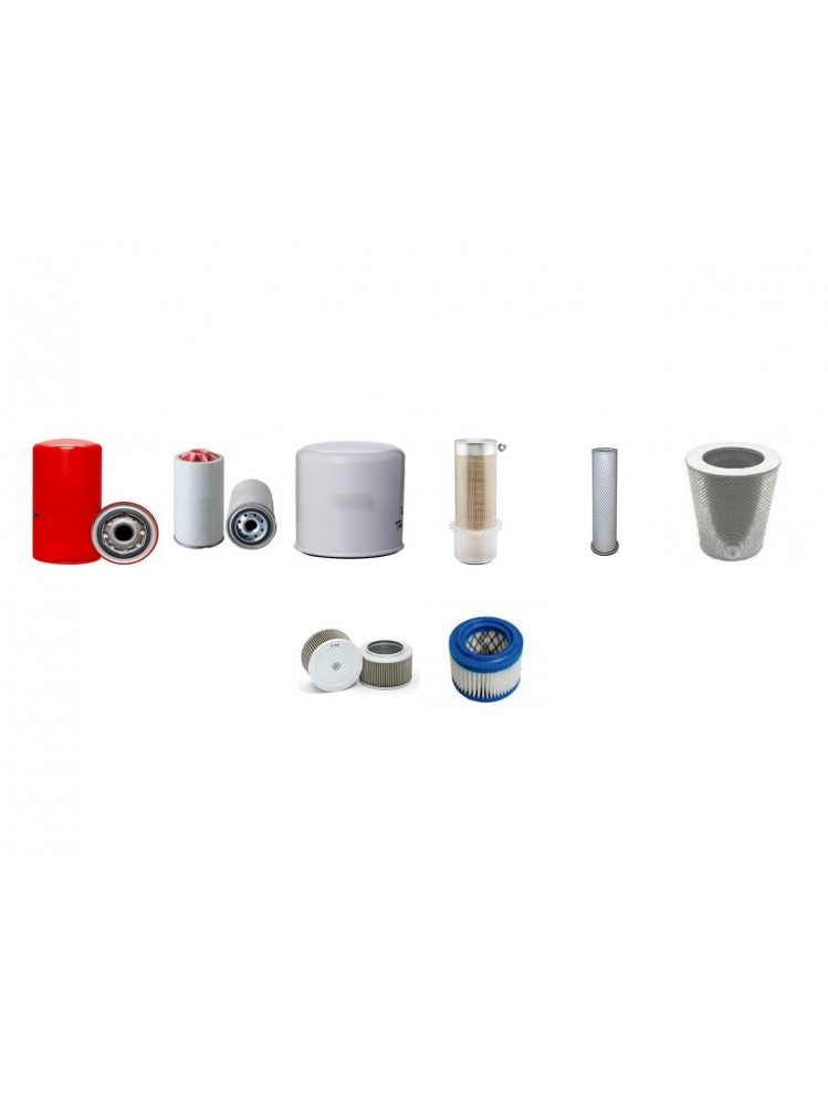 Kobelco Bagger SK210 IV YNU0501-/ YQU3101 Filter Kit