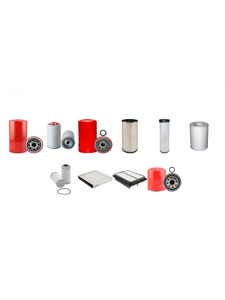 KOMATSU PC 240-10 (LC/NLC) Filter Service Kit w/KOMATSU SAA6D107E-2 Eng.