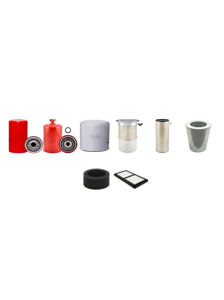 KOMATSU PC 290-6K Filter Service Kit w/KOMATSU SA6D102EA-1 Eng.