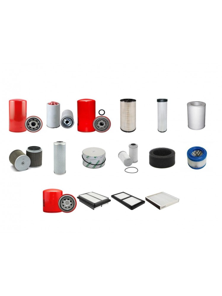 KOMATSU PC 290-10 LC/NLC Filter Service Kit w/SSA6D107E-2 Eng.   YR  2013-