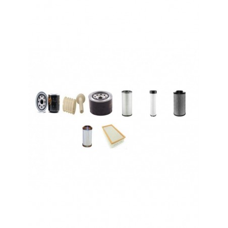 KOMATSU PW75R-2 Filter Service Kit w/KOMATSU 4D98E-2XFB Eng. SN 22E021087