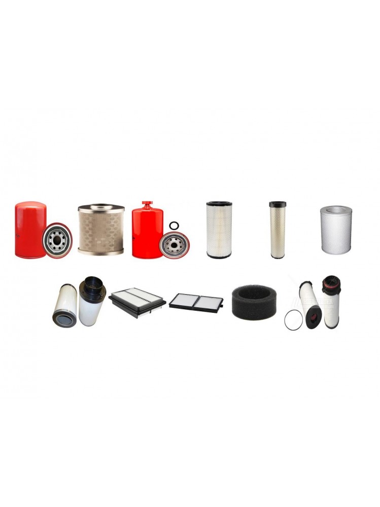 KOMATSU PW 160-7 Filter Service Kit w/KOMATSU SAA 4D102E2 Eng.