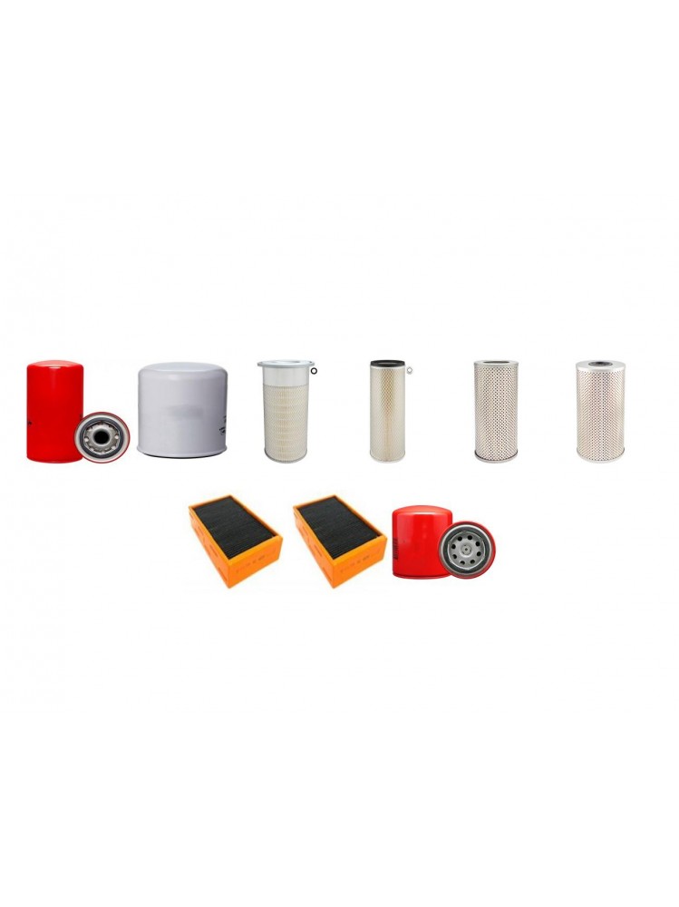 KOMATSU WA 180-3 Filter Service Kit w/KOMATSU S6D102E Eng.