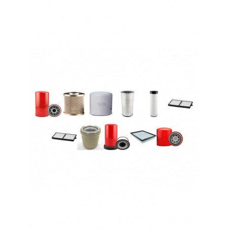 KOMATSU WA320-5H Filter Service Kit w/KOMATSU SAA6D102E Eng. YR 2006-