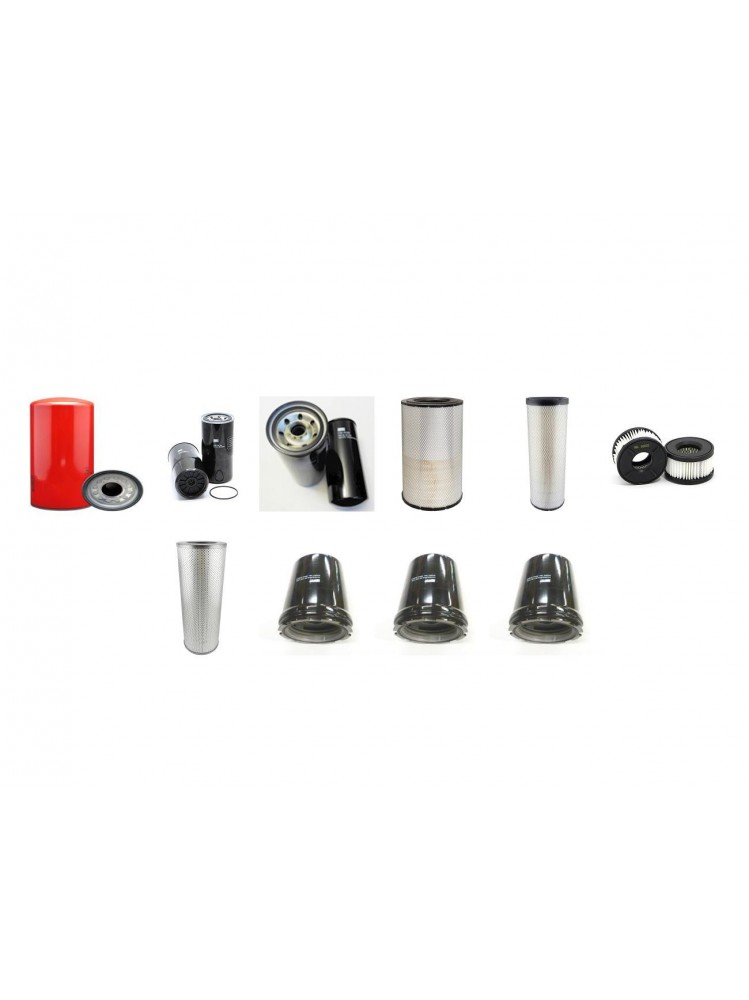 KOMATSU WA 500-7 Filter Service Kit w/KOMATSU SAA6D140E Eng.   YR  2012-