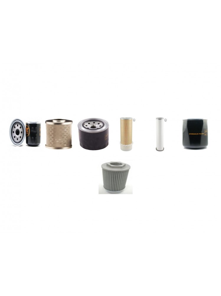 KOMATSU WB 70 A Filter Service Kit w/Yanmar 4D98E Eng.