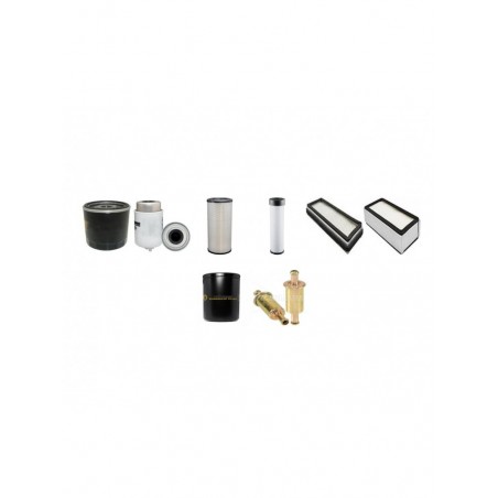 Filter kit suitable for CAT 257B3 Filter Service Kit w/CAT C3.4IND Eng. SN B7H1- YR 2011-