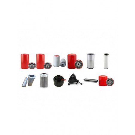 LIEBHERR A/R900CLi Typ 917/987 Filter Service Kit w/LIEBHERR D 924TI-E Eng. YR 2004-