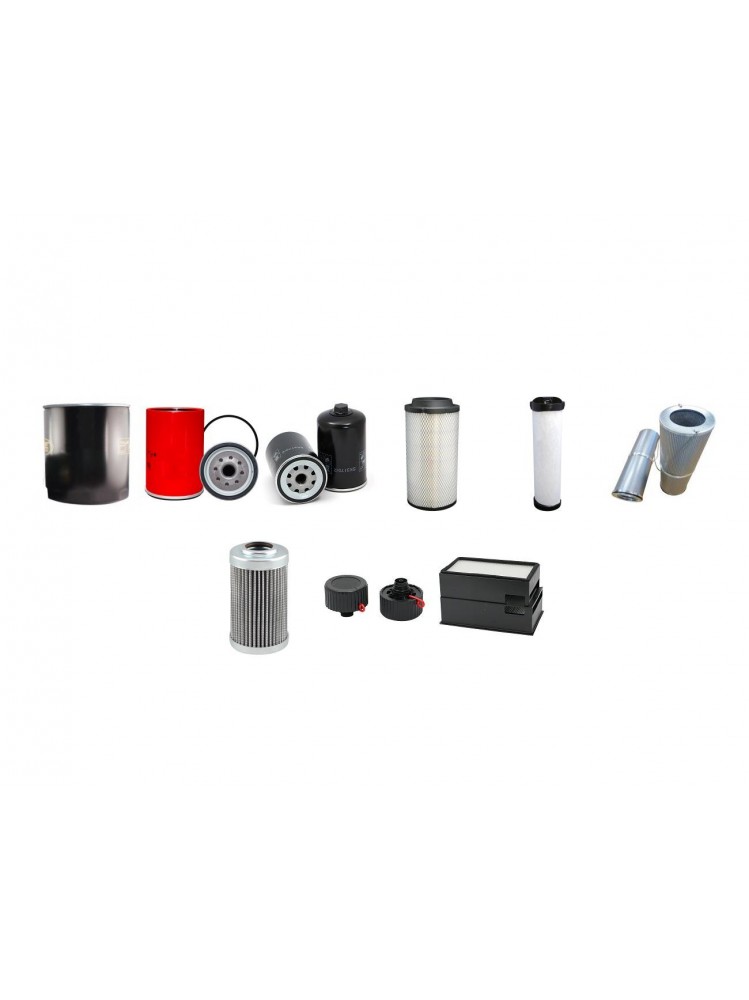 LIEBHERR A 914 C Typ 1188 Filter Service Kit w/LIEBHERR D834A7 Eng.