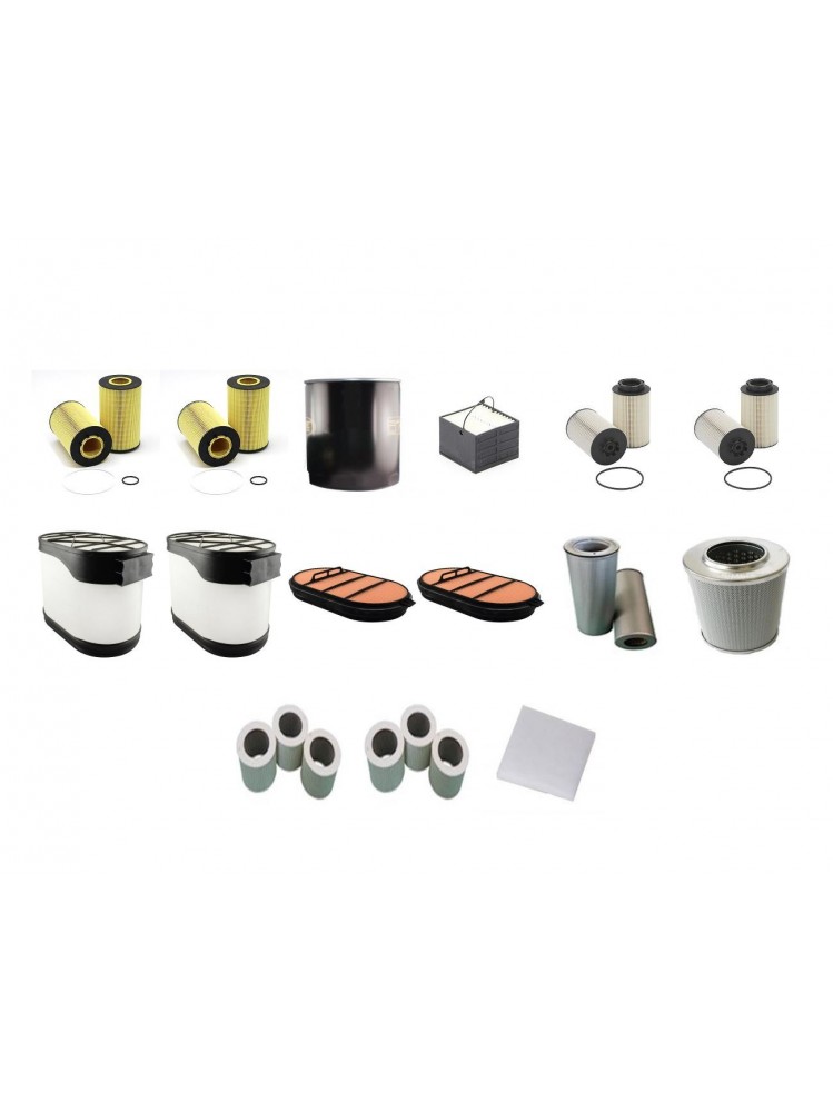 LIEBHERR HS 855 HD Litronic Filter Service Kit w/LIEBHERR D 9508 A7 Eng.