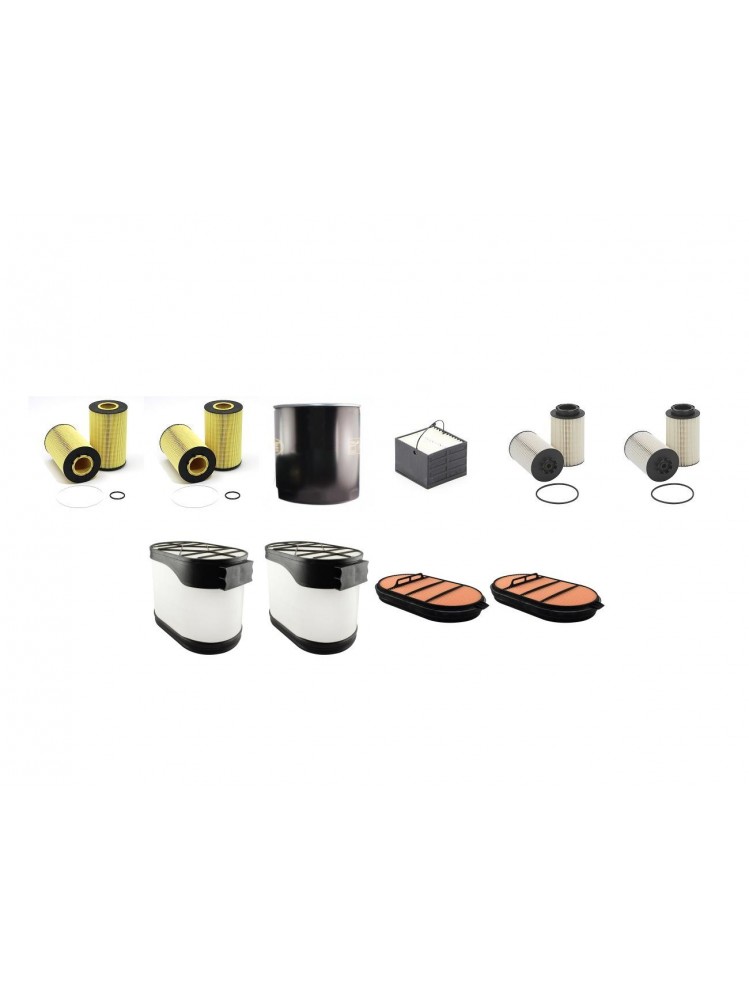 LIEBHERR HS 855 HD Litronic Filter Service Kit w/LIEBHERR D 9508 A7 Eng.