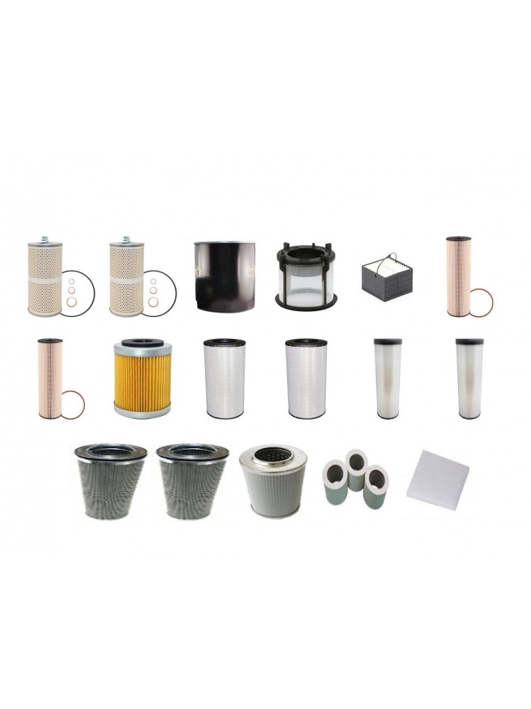 LIEBHERR HS 875 HD Li Filter Service Kit w/LIEBHERR D 9508 A7 Eng.