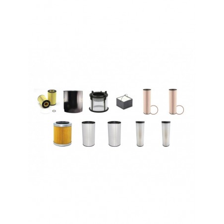 LIEBHERR HS885HD LITRONIC Filter Service Kit w/LIEBHERR D 9508 A7 Eng.