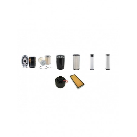 LIEBHERR L507 Typ 1260 Filter Service Kit w/Yanmar 4TNV98C-PJLW Eng.