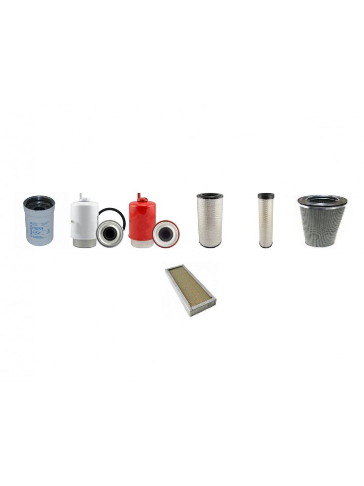 LIEBHERR L 534  Filter Service Kit w/JOHN DEERE  Eng. SN  8962-