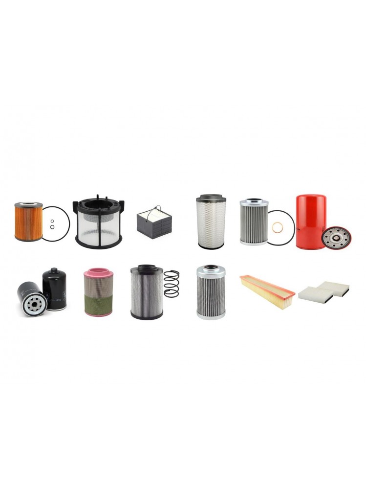 LIEBHERR LTM 1090/4 Filter Service Kit w/LIEBHERR D846A7 CRANE D934SA6 Eng.