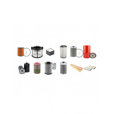 LIEBHERR LTM1090/4 Filter Service Kit w/LIEBHERR D846A7 CRANE D934SA6 Eng.
