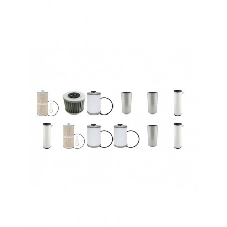 LIEBHERR LTM1300 Filter Service Kit w/MERC. OM444A CRANE OM447LA Eng.
