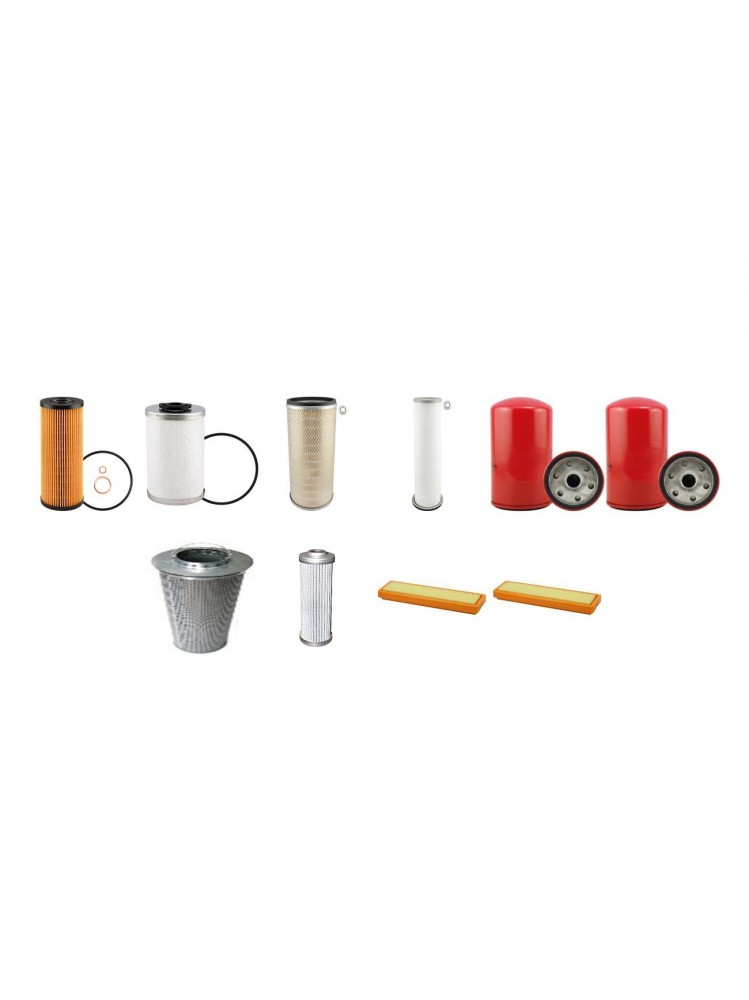 LIEBHERR LR 611  Filter Service Kit w/MERCEDES OM352 Eng. SN  -1000