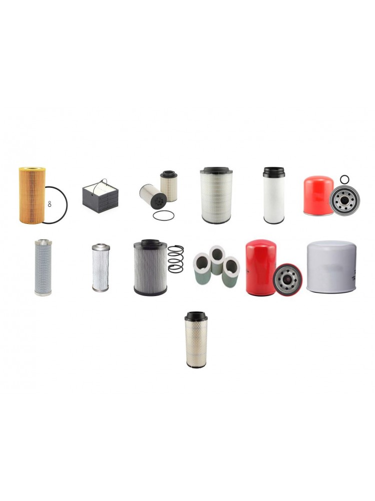 LIEBHERR MK 63 Filter Service Kit w/LIEBHERR D836A7 / Deutz F4L914L Eng.