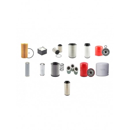 LIEBHERR MK63 Filter Service Kit w/LIEBHERR D836A7 / Deutz F4L914L Eng.