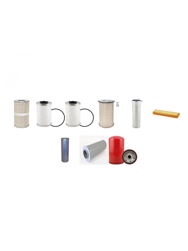 LIEBHERR PR 721 C(M)  Filter Service Kit w/MERCEDES OM352A Eng. SN  1201-1500
