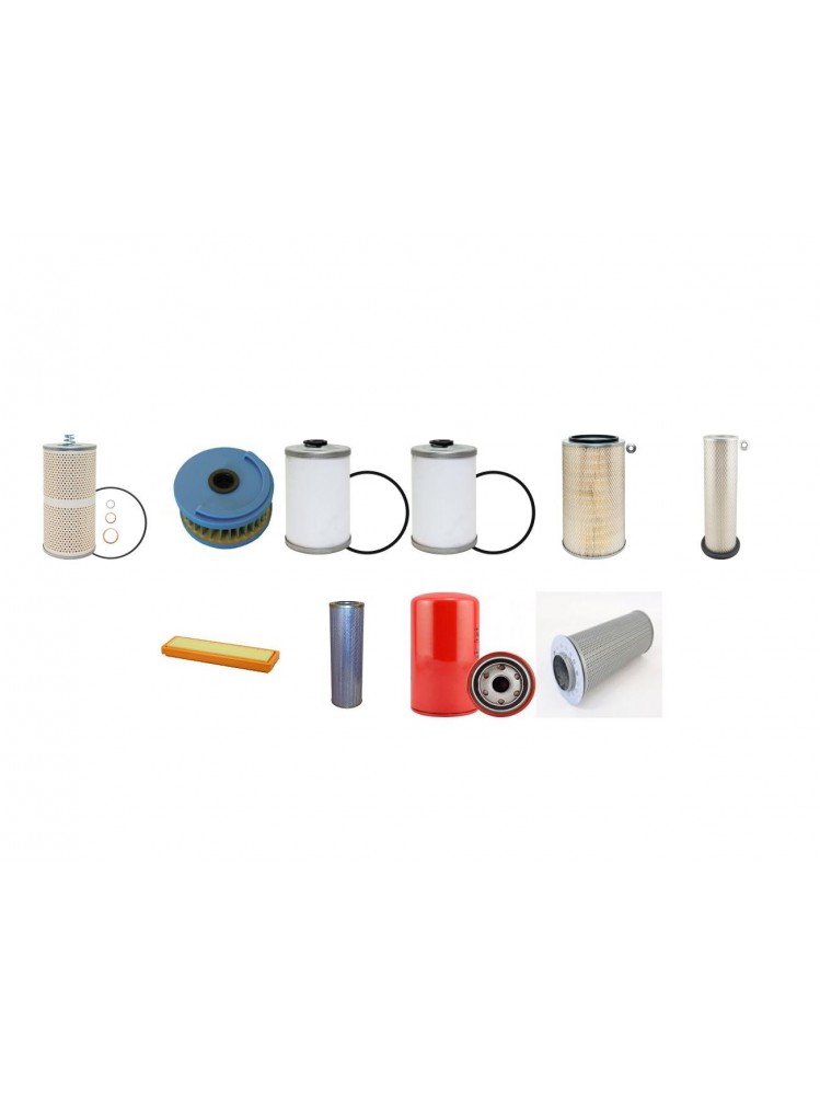 LIEBHERR PR 731 C Filter Service Kit w/MERCEDES OM421 Eng. SN  101-