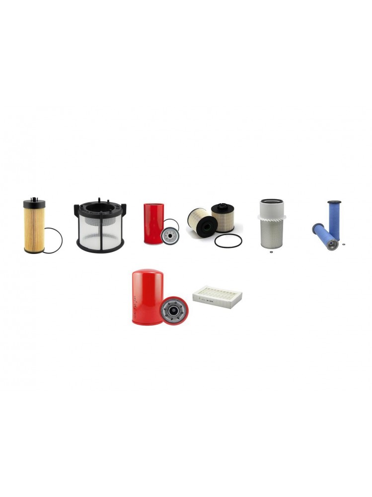 MANITOU MHT 10120L Filter Service Kit w/MERCEDES OM 904LA Eng.   YR  2008-