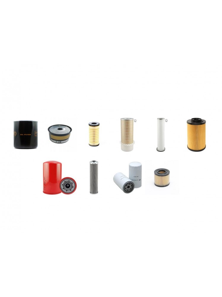 MANITOU MRT 1440 Filter Service Kit w/Perkins 1104D-44T Eng.   YR  2011-