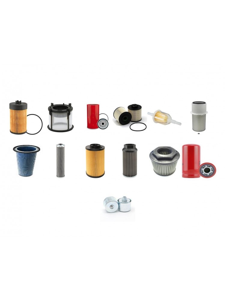 MANITOU MRT 2150M PLUS-E3 PRIVILEGE Filter Service Kit w/MERCEDES OM 904LA Eng.   YR  2014-