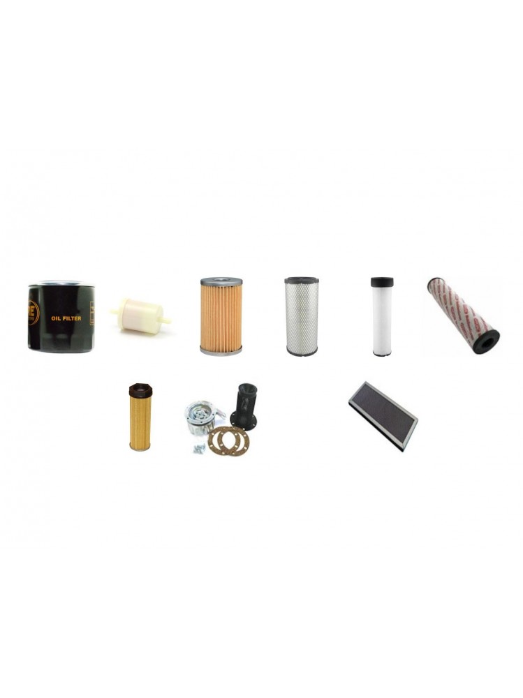 MANITOU MSI 30 T Serie 2-E3 Filter Service Kit w/Kubota V 2403 M-TE3 Eng.   YR  2008-