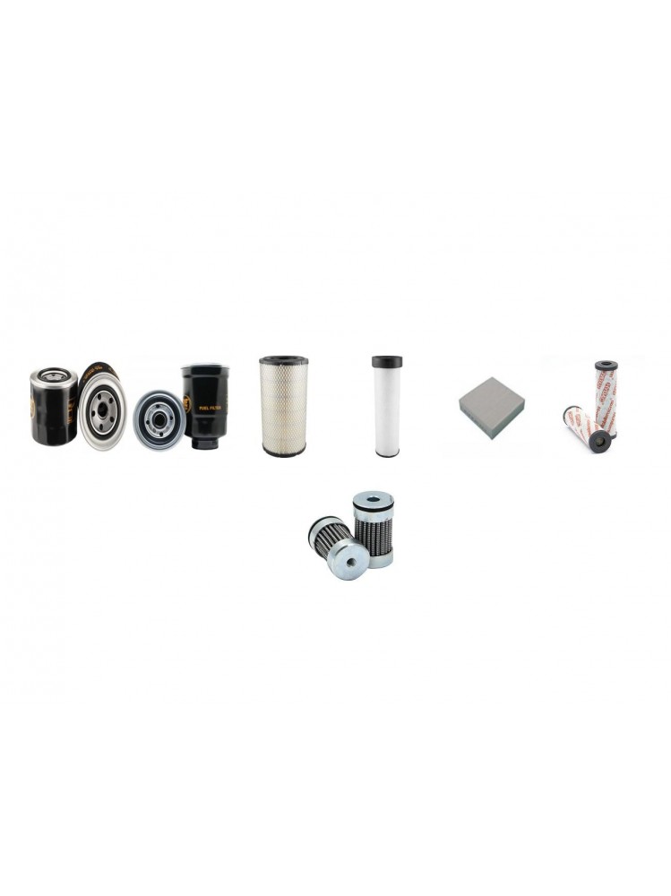 MANITOU MT 625 Serie 1-E3 Filter Service Kit w/Kubota V 3307-DIT-ET02 Eng.   YR  2010-