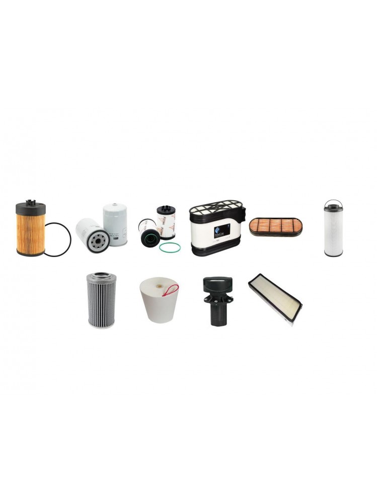 MENZI MUCK M 535 Filter Service Kit w/Deutz TCD4.1L4 Eng.