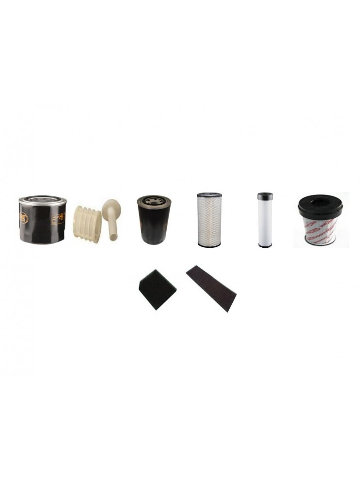 Neuson 75Z3 Filter Service Kit After S/N AH00611