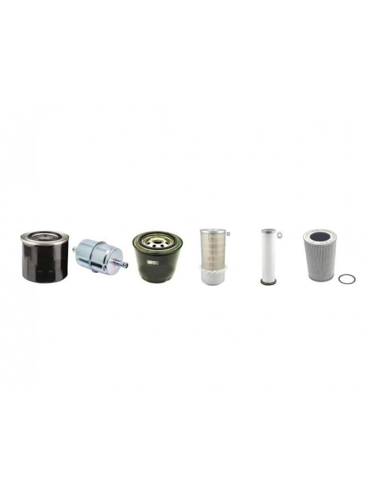 NEUSON 5001RD Filter Service Kit w/Yanmar 3TNE100NS Eng.