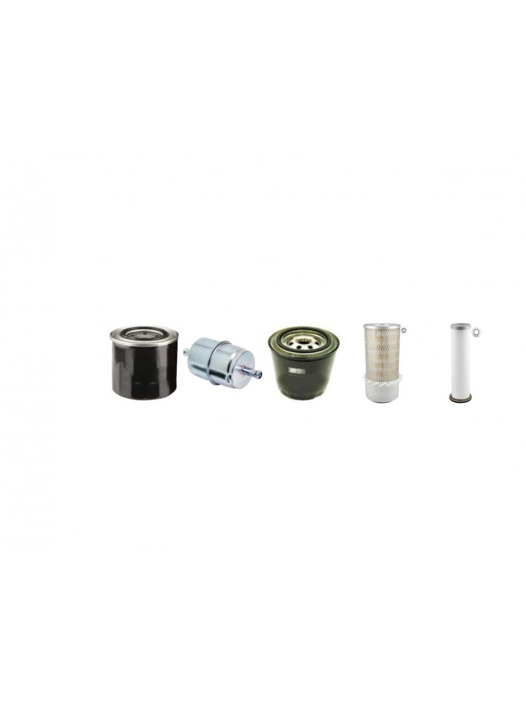 NEUSON 5001RD Filter Service Kit w/Yanmar 3TNE100NS Eng.