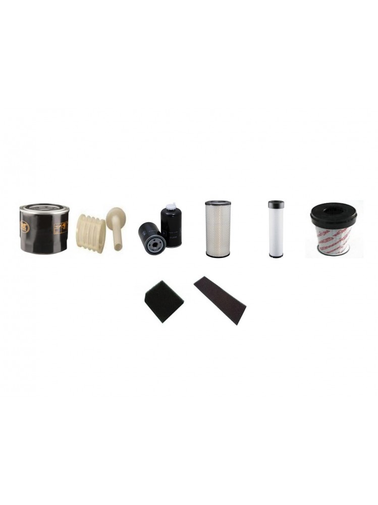 NEUSON 6003 Filter Service Kit w/Yanmar 4TNV98-ZVNS Eng. SN   AH 00611-