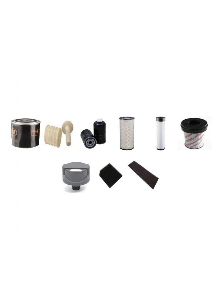 NEUSON 6503 Filter Service Kit w/Yanmar 4TNV98-ZVNS Eng. SN   AH00611- YR  2008-