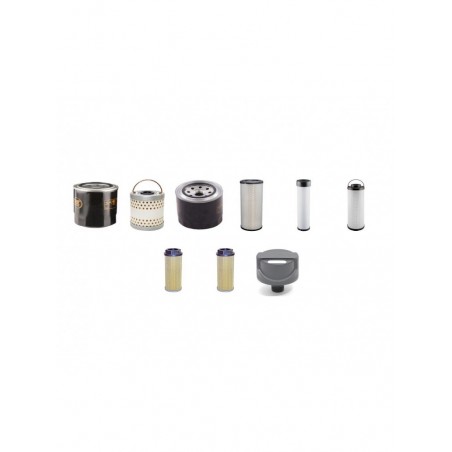 NEUSON 12002RD Filter Service Kit w/Yanmar 4TNE106T-NS Eng. SN -AB 03158 YR -2005 98CH