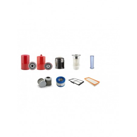 NEW HOLLAND E145 Filter Service Kit w/CNH F4BE0454B0601 Eng.
