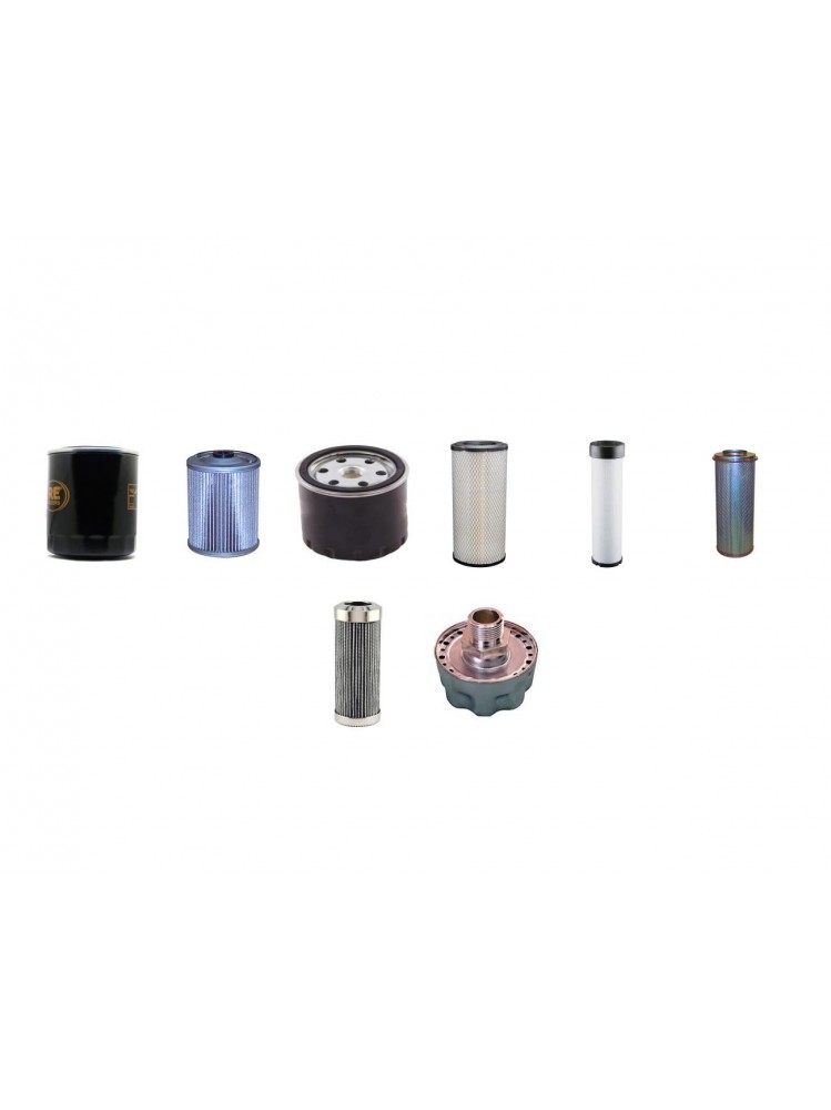 O+K MH 4.5 Filter Service Kit w/Deutz BF 4M1012 Eng.