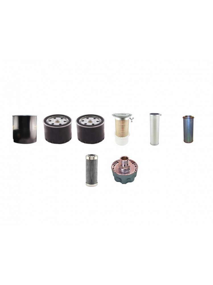 O+K MH 5 PMS Filter Service Kit w/Deutz BF6M1012 Eng.