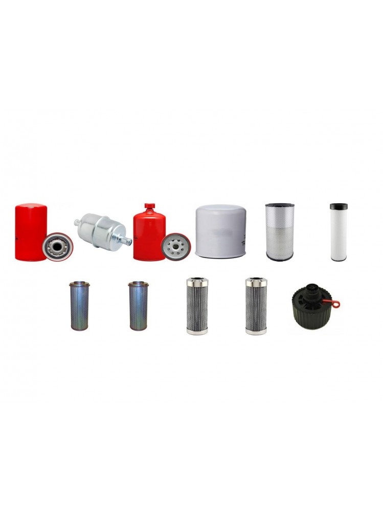 O+K RH 6.5 Filter Service Kit w/Cummins 6BTA5.9 Eng.   YR  2001-