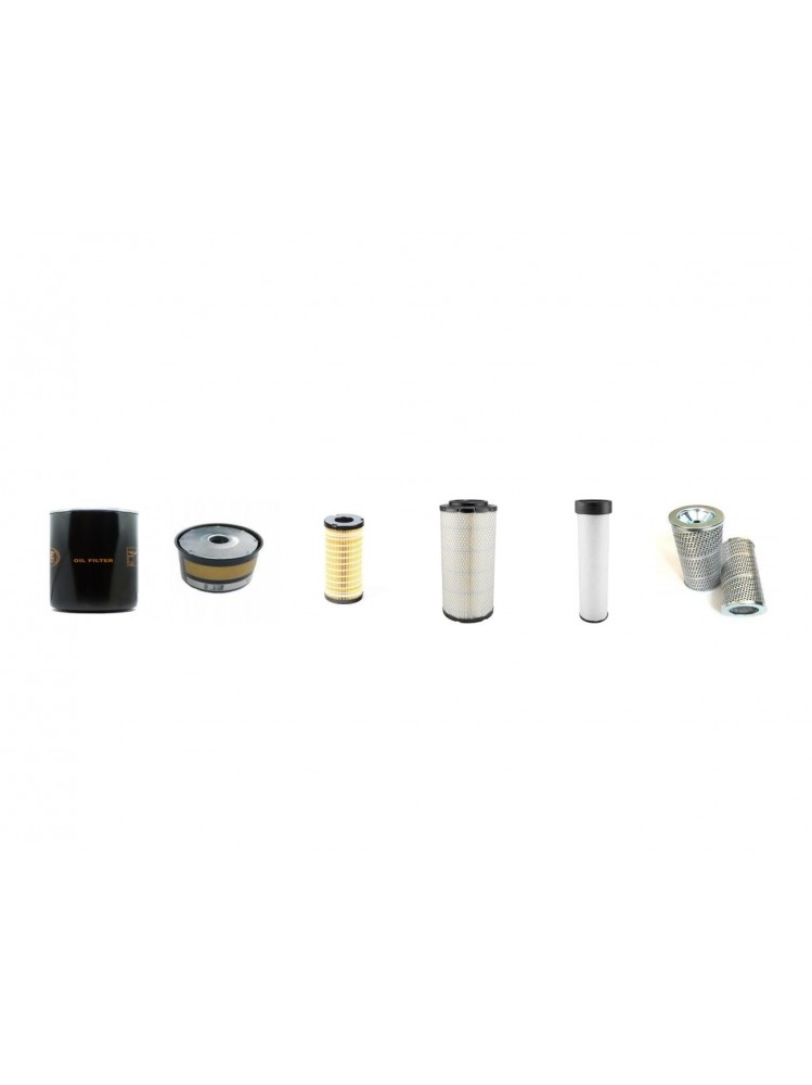 POWER SCREEN WARRIOR 1800 Filter Service Kit w/CATERPIILAR Eng.