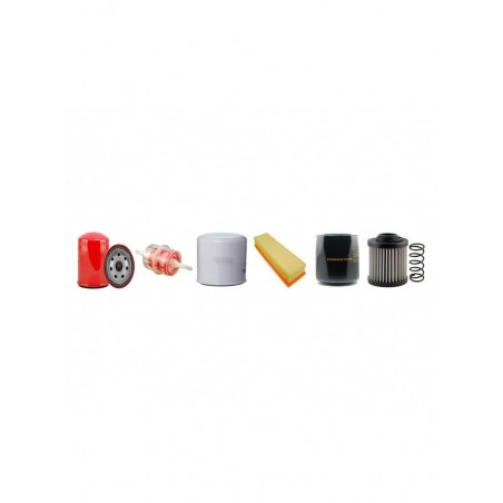 RUBAG 4R1200RH Filter Service Kit w/Lombardini LDW 1404 Eng.