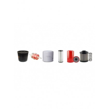 RUBAG 4R1601RH Filter Service Kit w/Lombardini LDW2004 Eng.